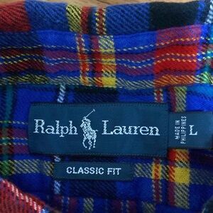 Ralph Lauren Multicolor Plaid Shirt